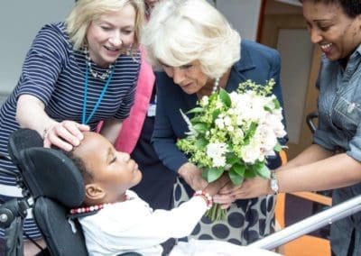 Trustees meet the former Duchess of Cornwall