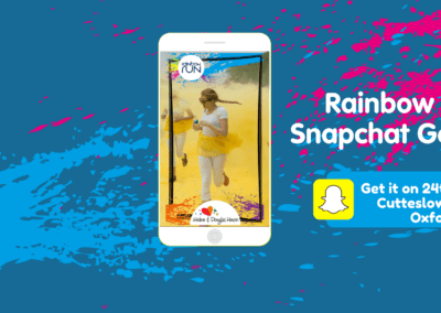 Use our Snapchat filter for a chance to WIN prizes!