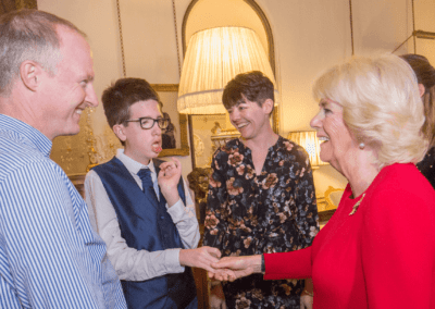Children’s hospice magical Christmas visit to Clarence House