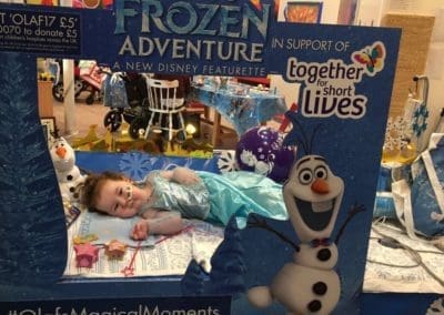 Frozen comes to local children’s hospice
