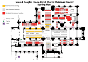 Christ Church Seating Plan