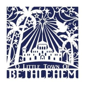 Little Town of Bethlehem Cards