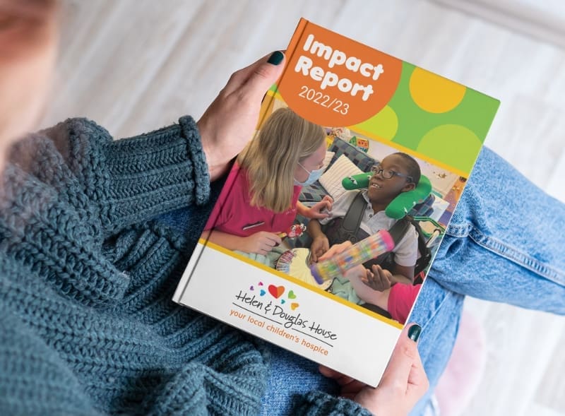 An image of the front cover of the Annual report 2022/23